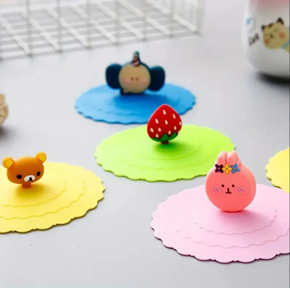 1 Pc Heat-Resistant Silicone Cup Cover - Image 10
