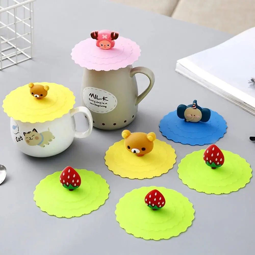 1 Pc Heat-Resistant Silicone Cup Cover - Image 3