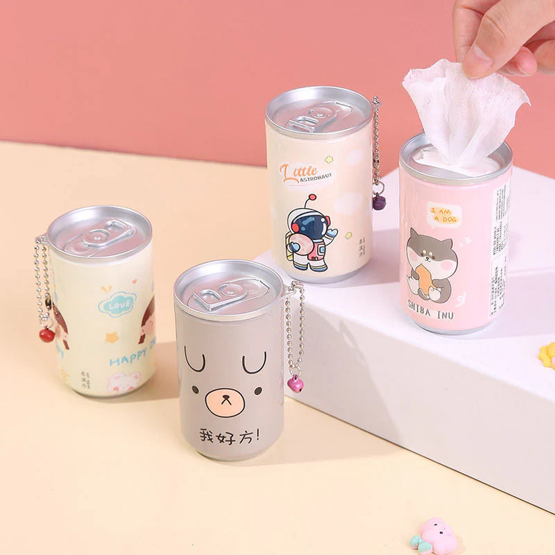 1-Pc Pull Canned Wet Wipes