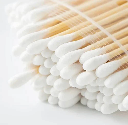 100pc wooden stick cotton buds - Image 8