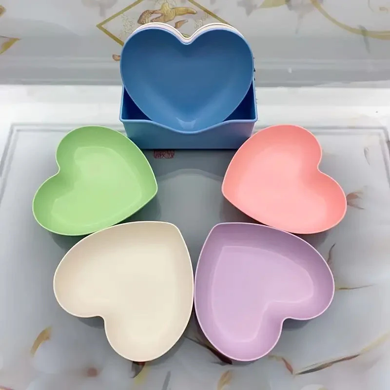 10Pcs Modern Simple Dinner Plates with Stand - Image 14