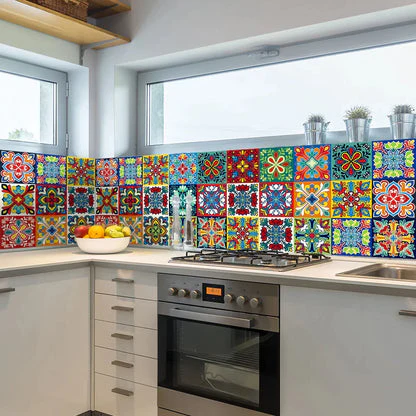 12Pcs Tiles Stickers - Image 3