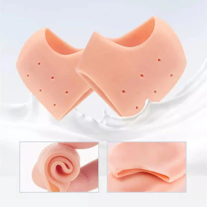 1Pair Silicone Moisturizing Heel Gel Feet Care Socks - Image 6