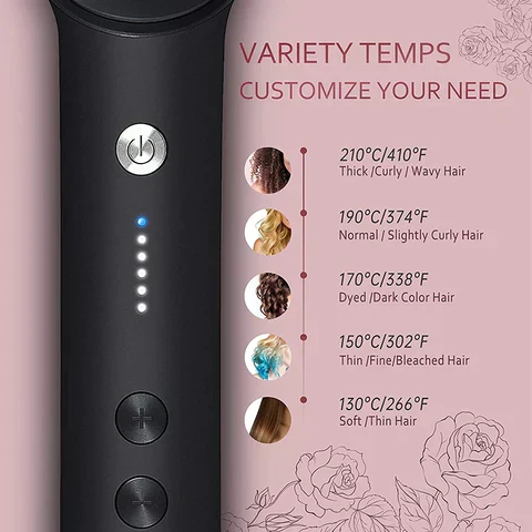 2-IN-1 HAIR STRAIGHTENER PROFESSIONAL STYLING BRUSH - Image 19