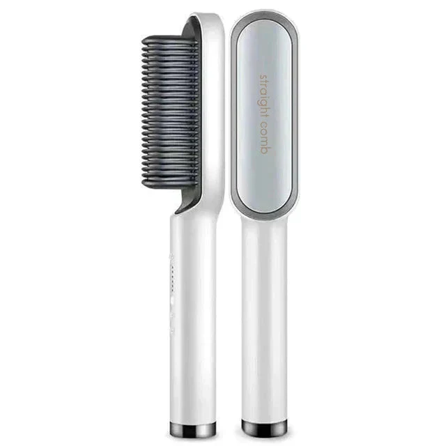 2-IN-1 HAIR STRAIGHTENER PROFESSIONAL STYLING BRUSH - Image 26