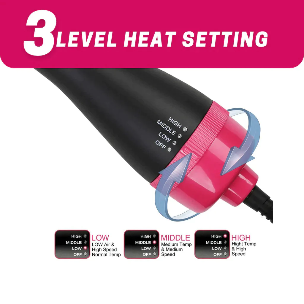3-in-1 Multi-Styler for Drying, Straightening & Curling - Image 6