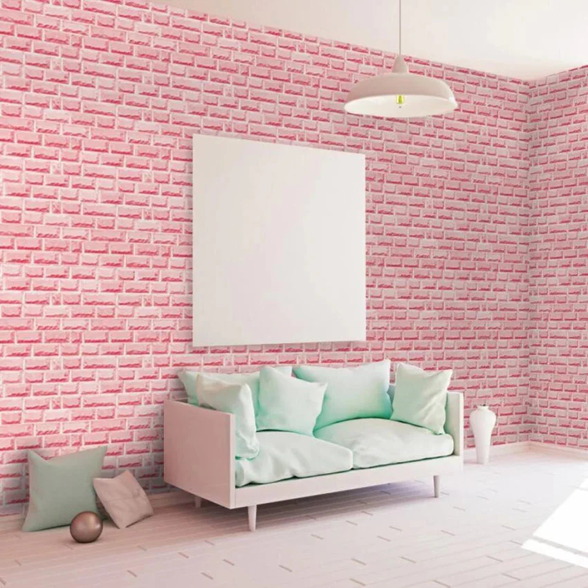 3D Foam Brick Wallpaper Stickers - Image 10