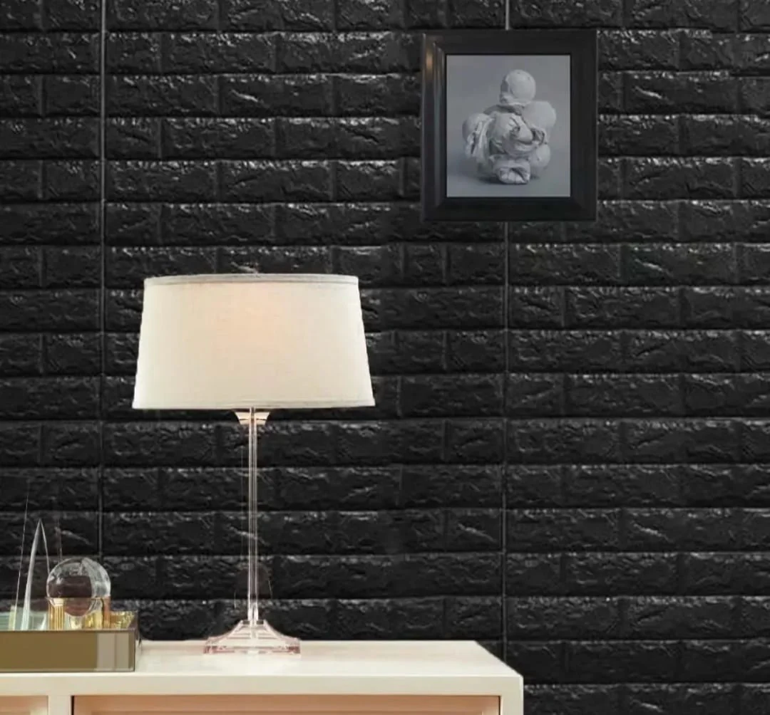 3D Foam Brick Wallpaper Stickers - Image 11