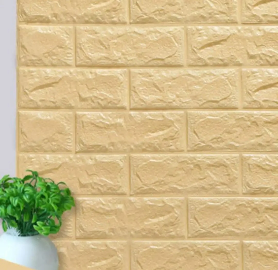 3D Foam Brick Wallpaper Stickers - Image 12
