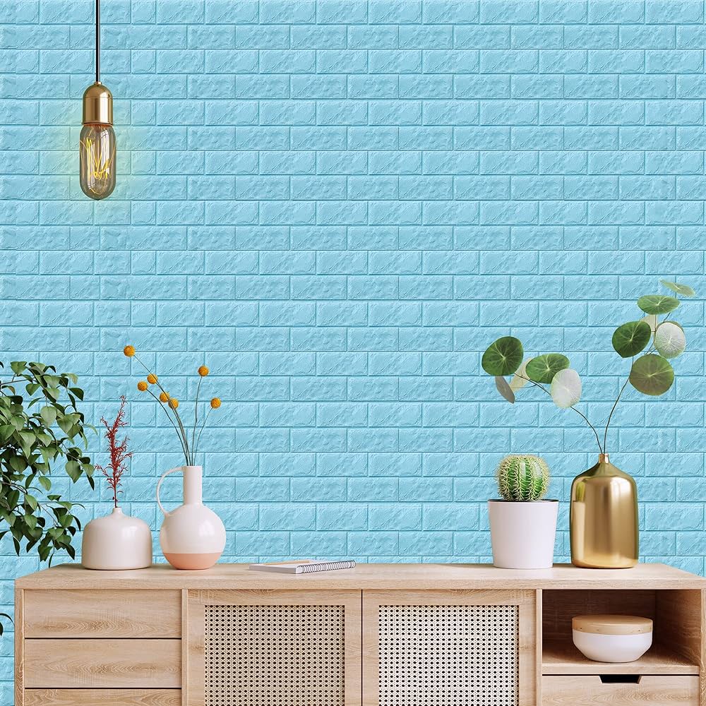 3D Foam Brick Wallpaper Stickers - Image 8