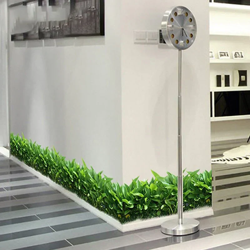 3D P.V.C GREEN GRASS WALL STICKER WITH BUTTERFLY - Image 19