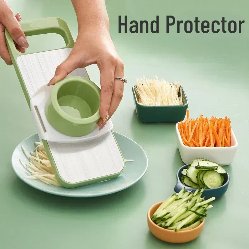 5 In 1 Stainless Steel Multifunctional Vegetable Slicer Cutter - Image 10
