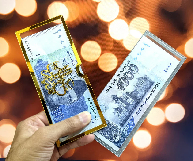 Acrylic Plastic Eidi Envelopes – Eid Mubarak Gift Envelopes for Kids - Image 2