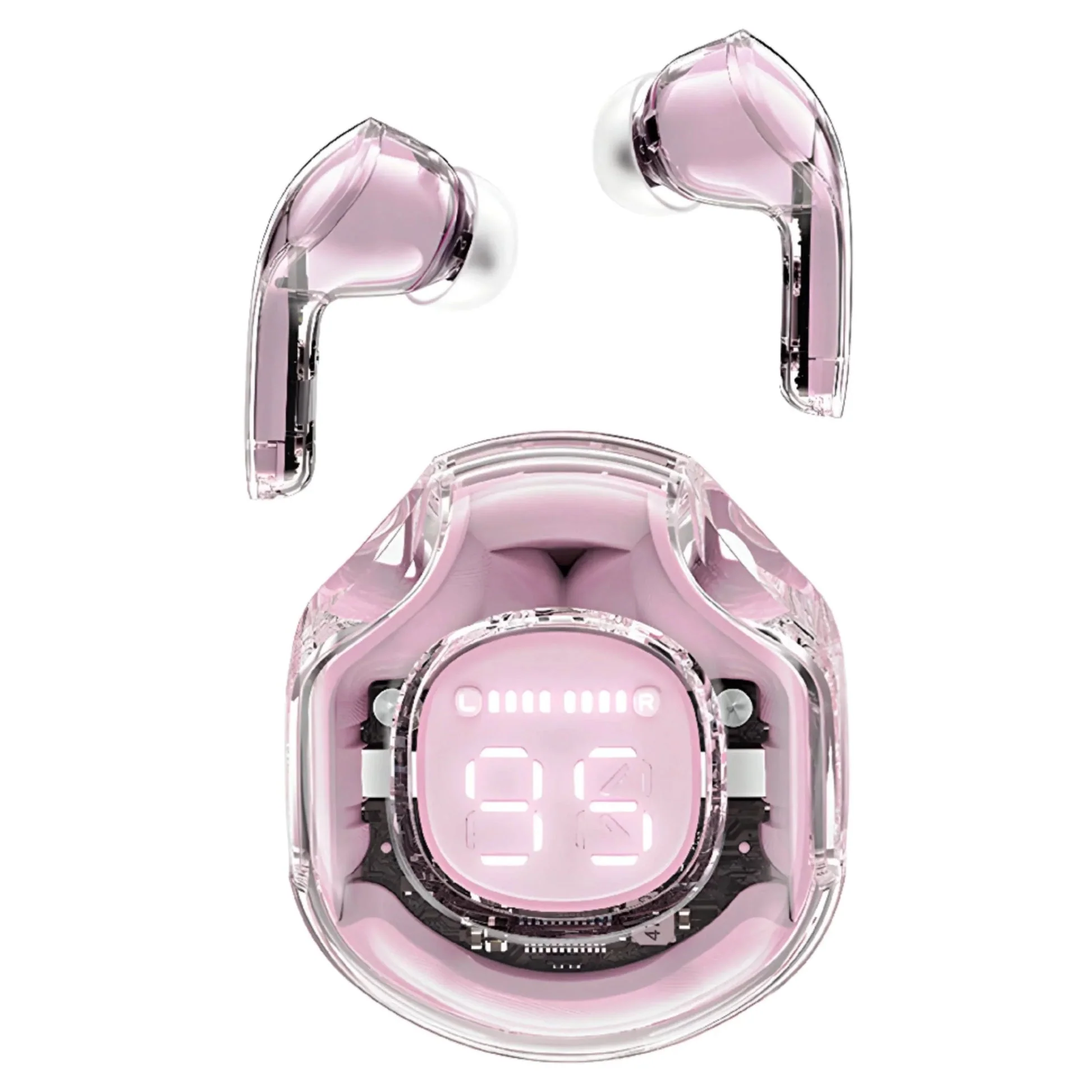 AIR39 CRYSTAL-CLEAR TRANSPARENT WIRELESS EARBUDS - Image 11