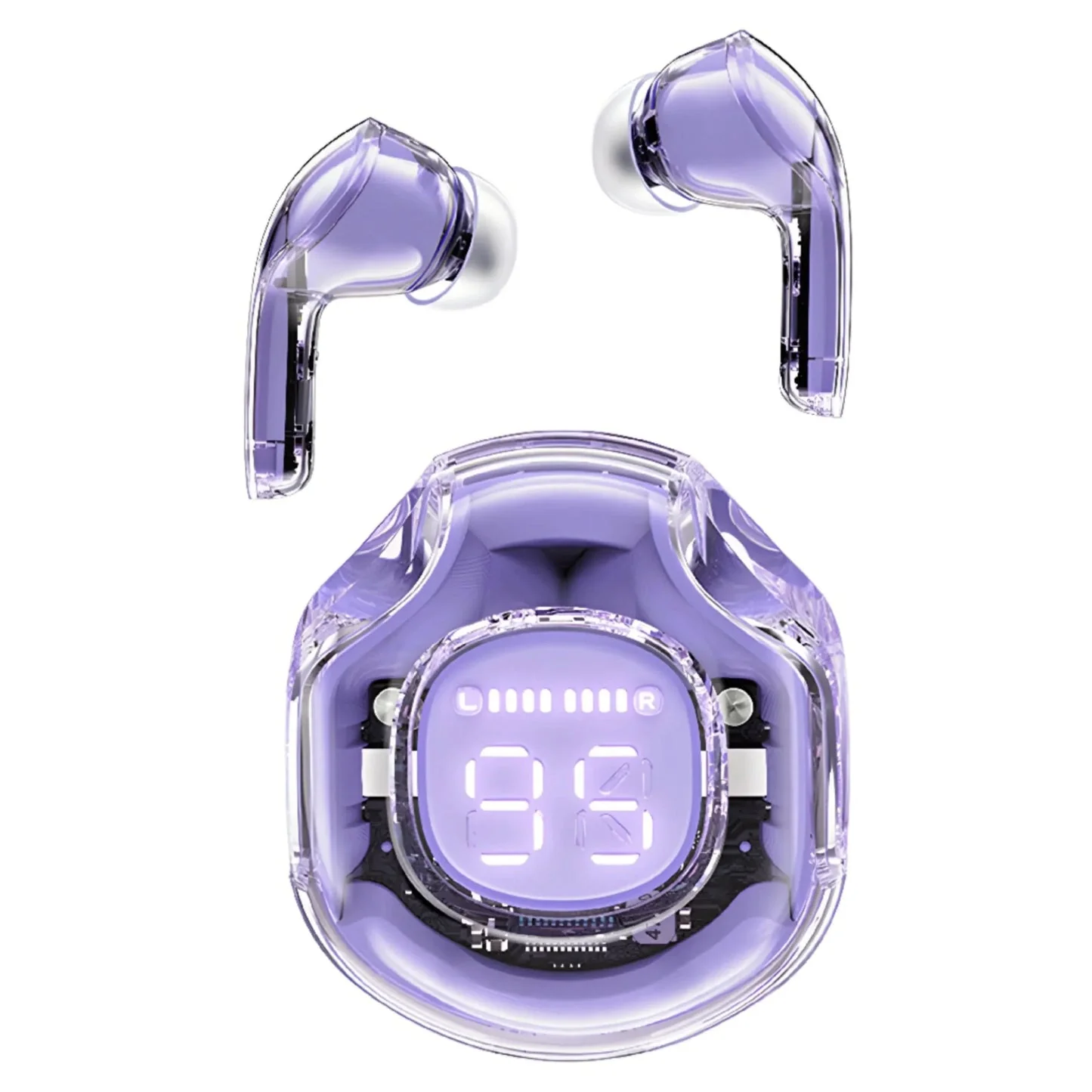 AIR39 CRYSTAL-CLEAR TRANSPARENT WIRELESS EARBUDS - Image 22