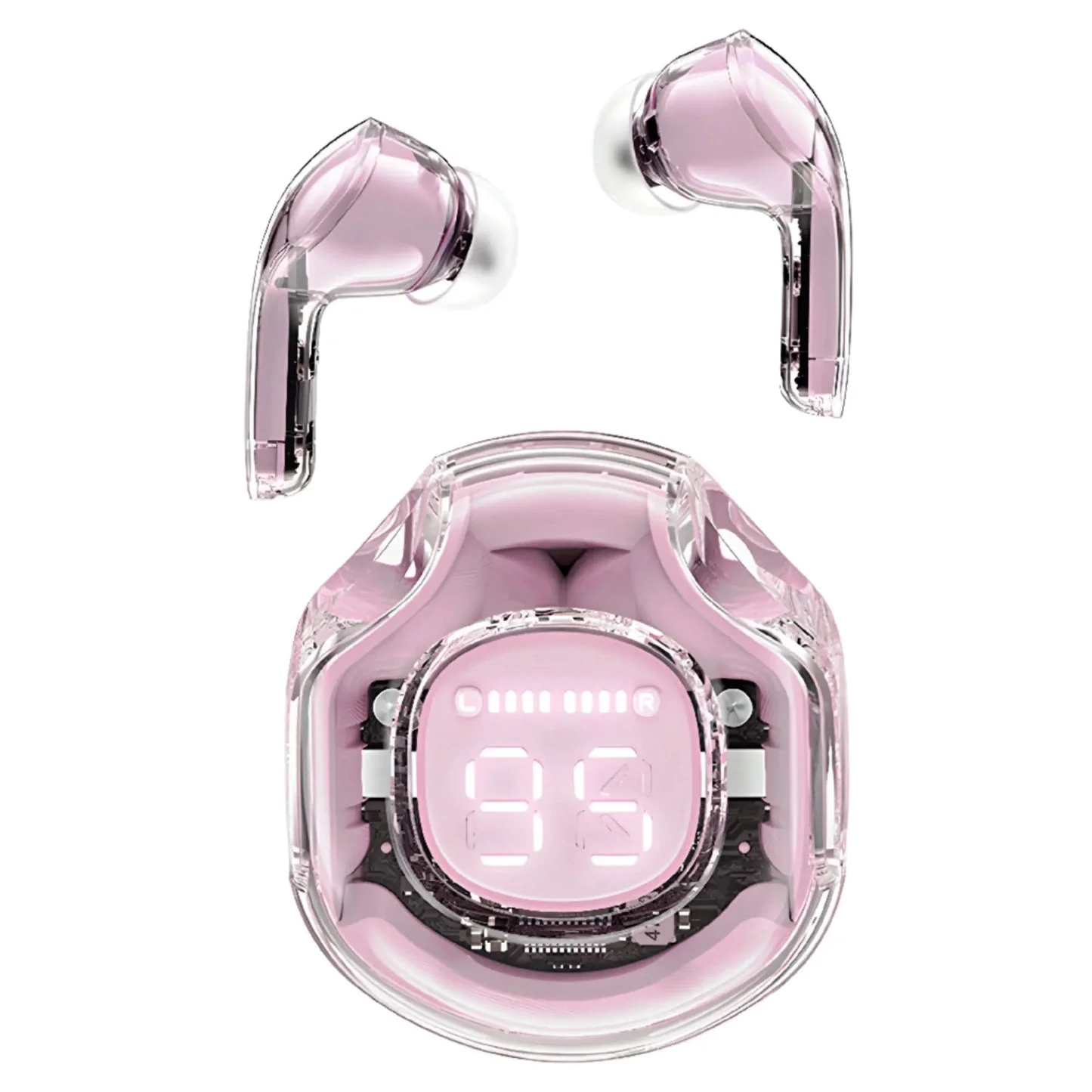 AIR39 CRYSTAL-CLEAR TRANSPARENT WIRELESS EARBUDS - Image 23