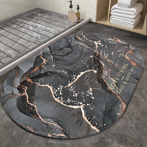 Bath Mat Water Super Absorbent Non-Slip - Image 18