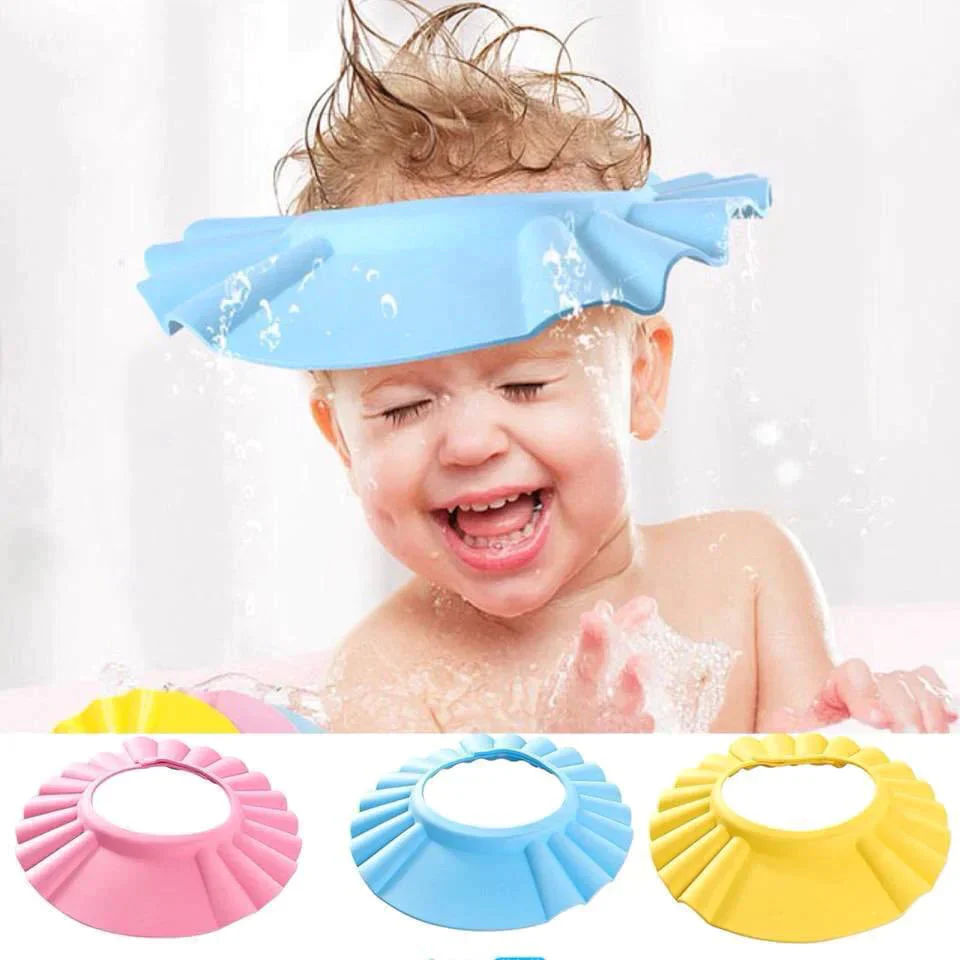 Children's Baby Bath Shower Cap Shampoo Bath Cap - Image 9