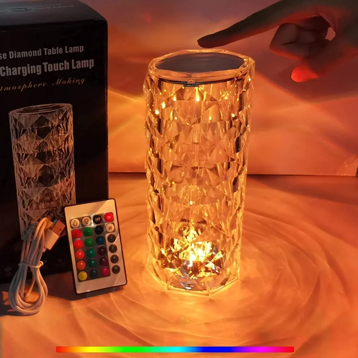 CRYSTAL DIAMOND LAMP - Image 6