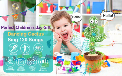 Dancing Cactus Toy, Gift For Your Baby 👶 - Image 16