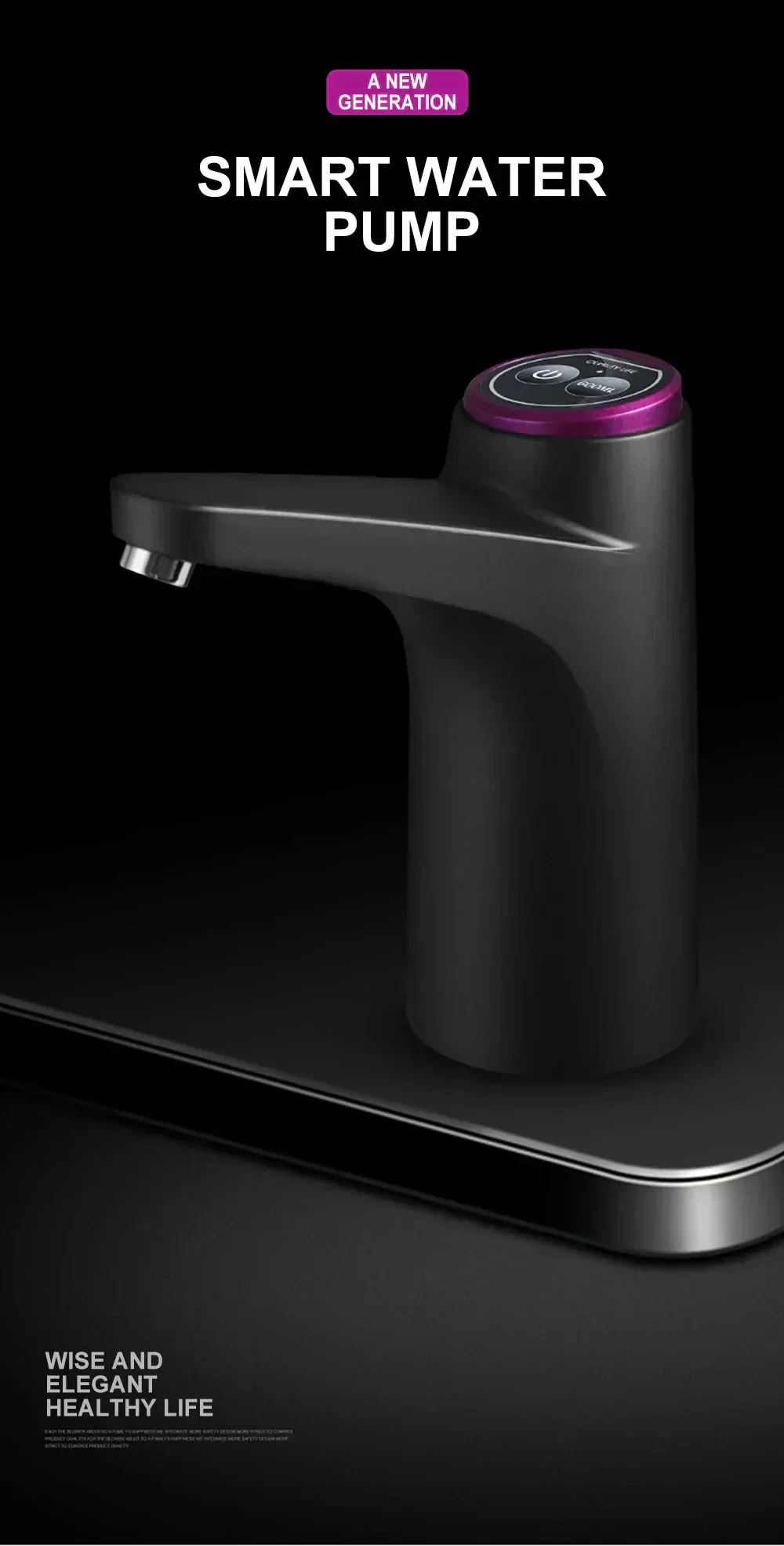 Electric Water Pump USB Charging Automatic Electric Water Dispenser - Image 14