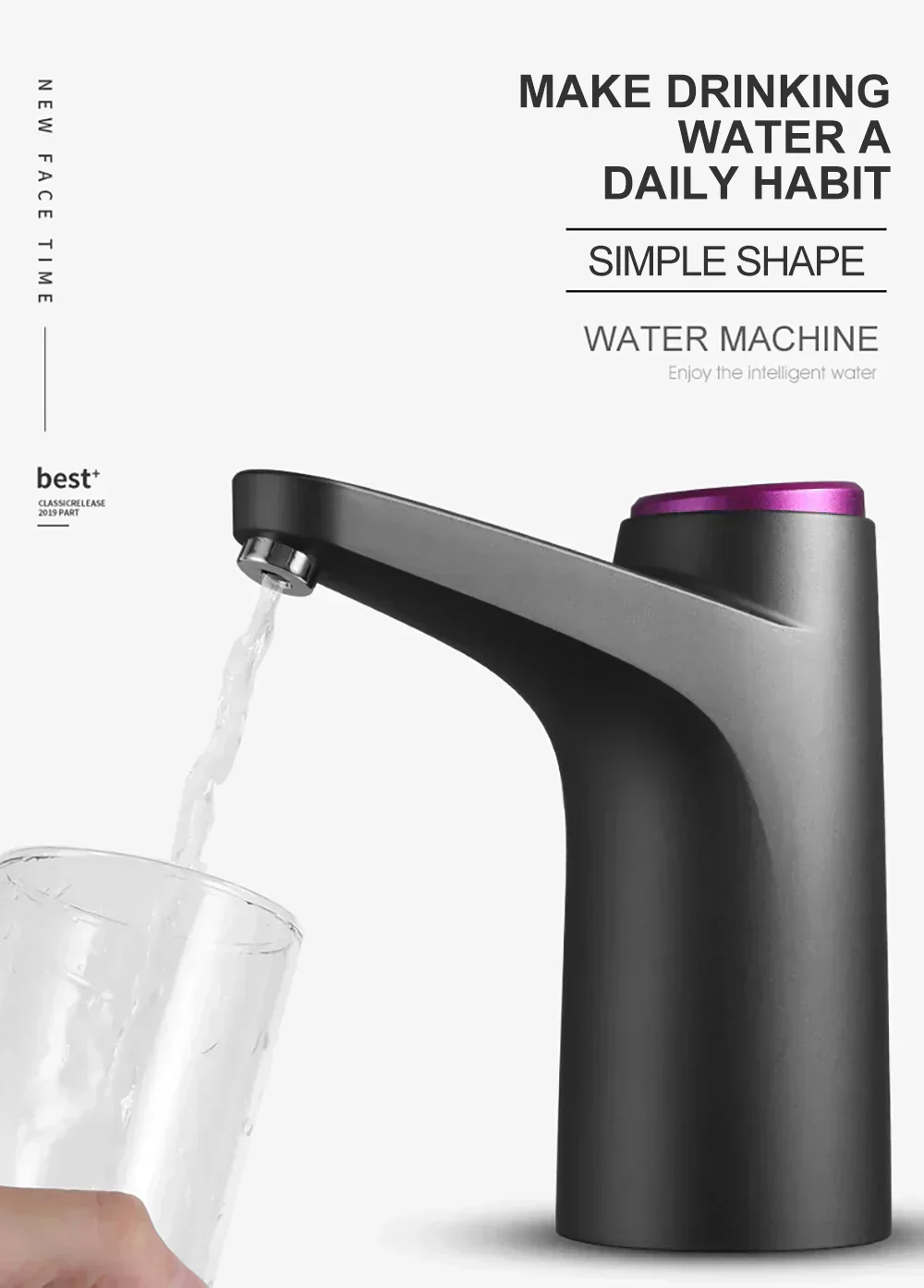 Electric Water Pump USB Charging Automatic Electric Water Dispenser - Image 15
