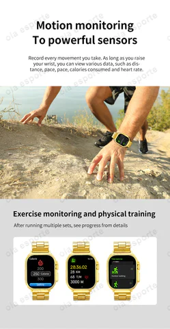G9 ULTRA PRO GOLD SMART WATCH SERIES 9 - Image 16