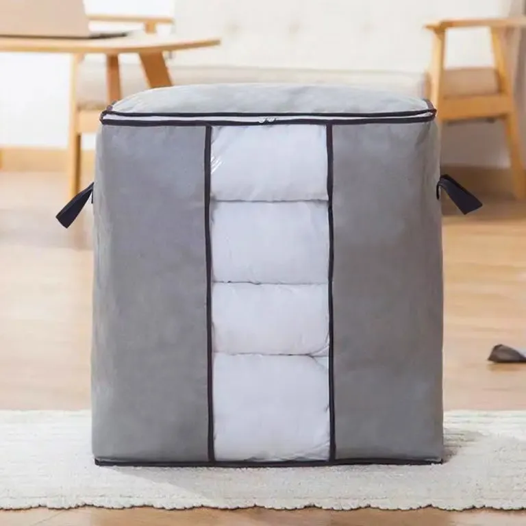 GSM Non Woven Storage Bag In Grey Color - Image 10