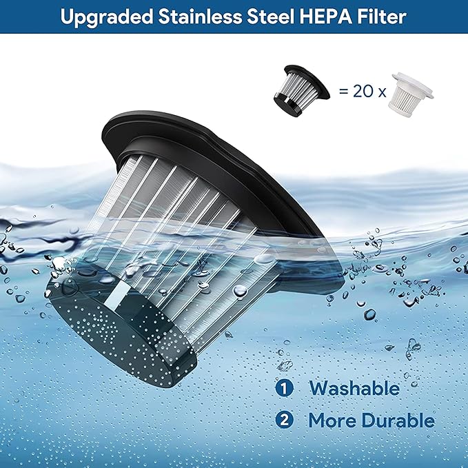 High Quality Car Vacuum Cleaner | Superb Suction Power - VC-111 | 12V - Image 10