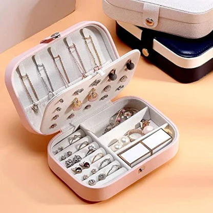 Korean Ins Style Portable Jewelry Storage Box - Image 6