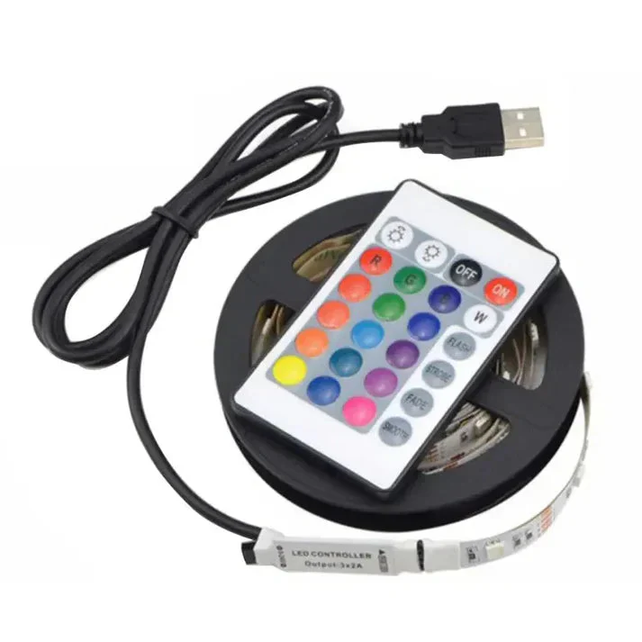 Led Strip Light With Remote Multi Coloured - Image 10