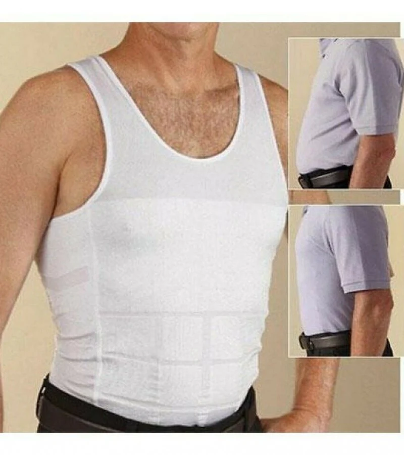 Men Slim N Lift Slimming Shirt and Body Shaper - Image 3