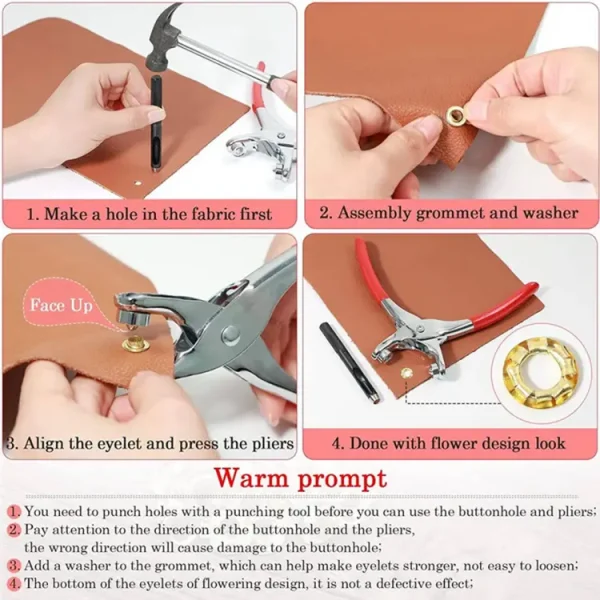 Metal – Button Press Tool For All Cloths | Tich Button Press Tool - Image 3