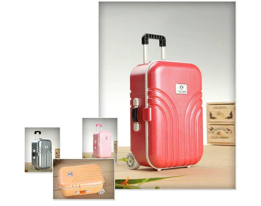 Mini Suitcase Shape Musical Jewellery Storage Box - Image 14