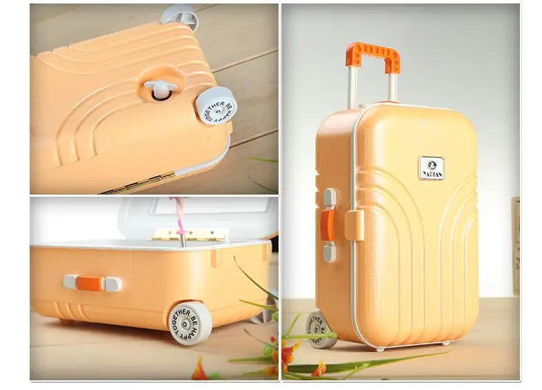 Mini Suitcase Shape Musical Jewellery Storage Box - Image 15