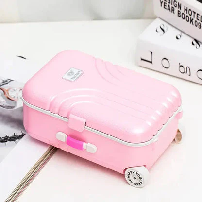 Mini Suitcase Shape Musical Jewellery Storage Box - Image 5