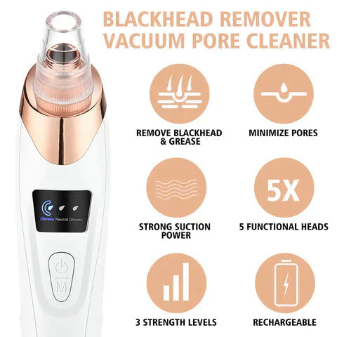 MULTI-FUNCTIONAL BLACKHEAD REMOVER VACUUM TOOL FOR PORE CLEANSING AND ACNE TREATMENT - Image 11