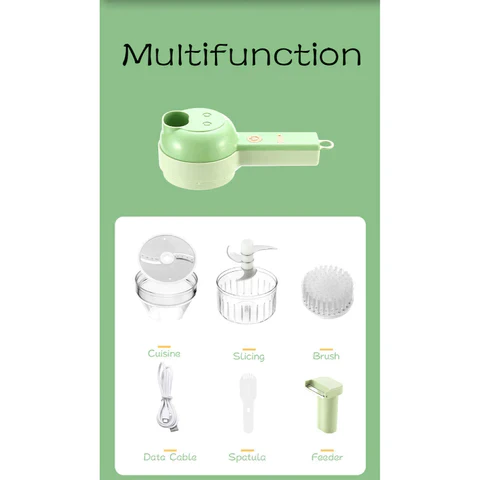 MULTIFUNCTION ELECTRIC HANDHELD HAMMER VEGETABLE CUTTER - Image 10