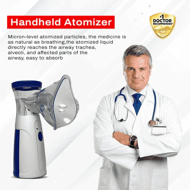Nebuluxe Ultrasonic Portable Nebulizer Kit- FDA Approved - Image 5