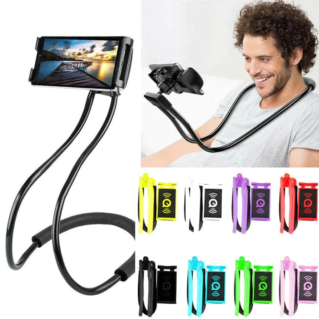 Neckband Mobile Holder (Random Color) - Image 5