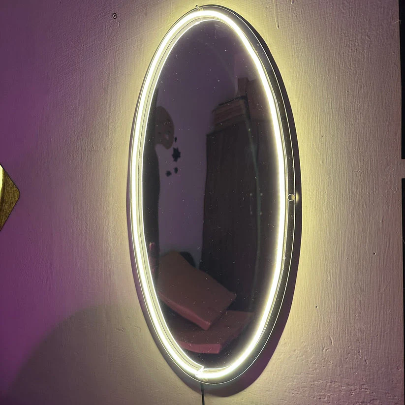 Neon Selfie Acrylic mirror for Room Walls - Image 4