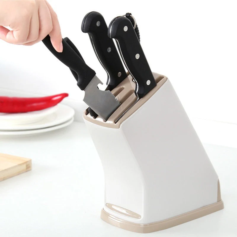 Plastic Kitchen Knife Holder Rack - Image 10