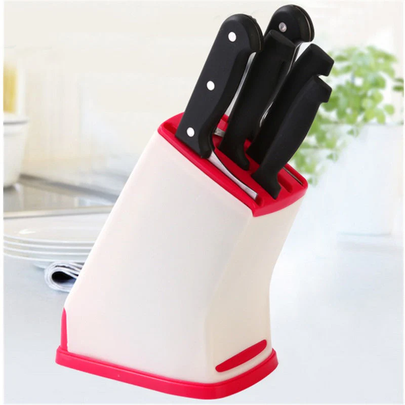 Plastic Kitchen Knife Holder Rack - Image 11
