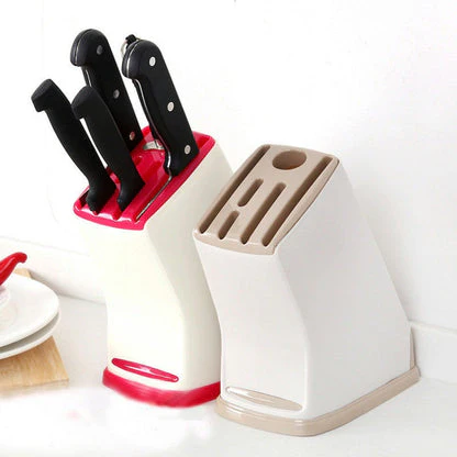 Plastic Kitchen Knife Holder Rack - Image 8