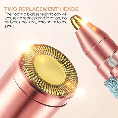Rechargeable 2 in 1 Hair Remover Trimmer For Women - Image 21