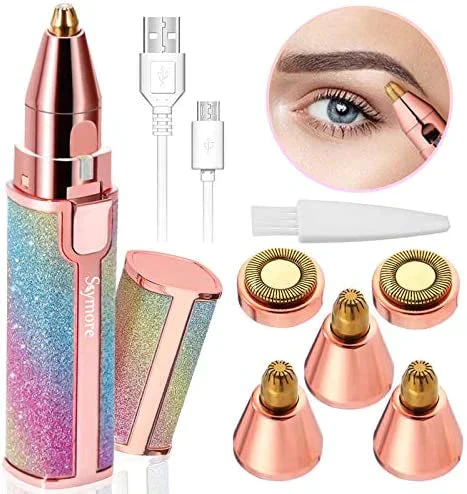 Rechargeable 2 in 1 Hair Remover Trimmer For Women - Image 6