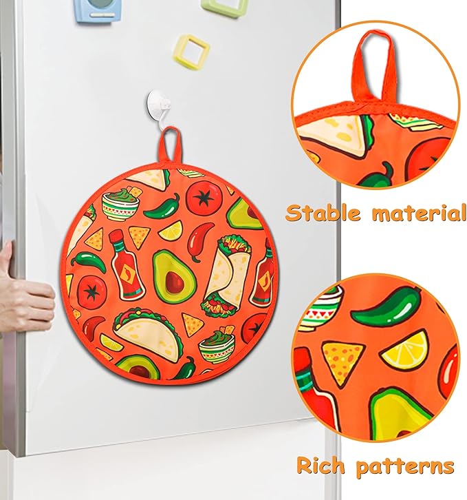 Roti Heat Insulated Cloth Pouch โ Microwave & Oven Safe - Image 2