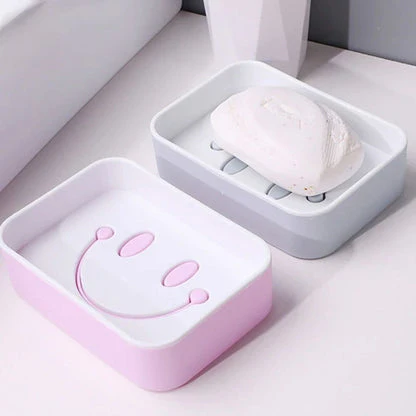 Smiley Double Layer Drain Soap Holder - Image 5