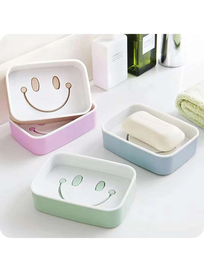 Smiley Double Layer Drain Soap Holder - Image 6