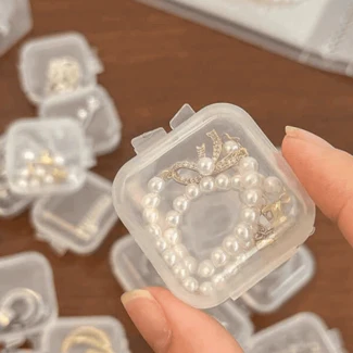 Transparent Mini Jewelry Storage Box - Image 10